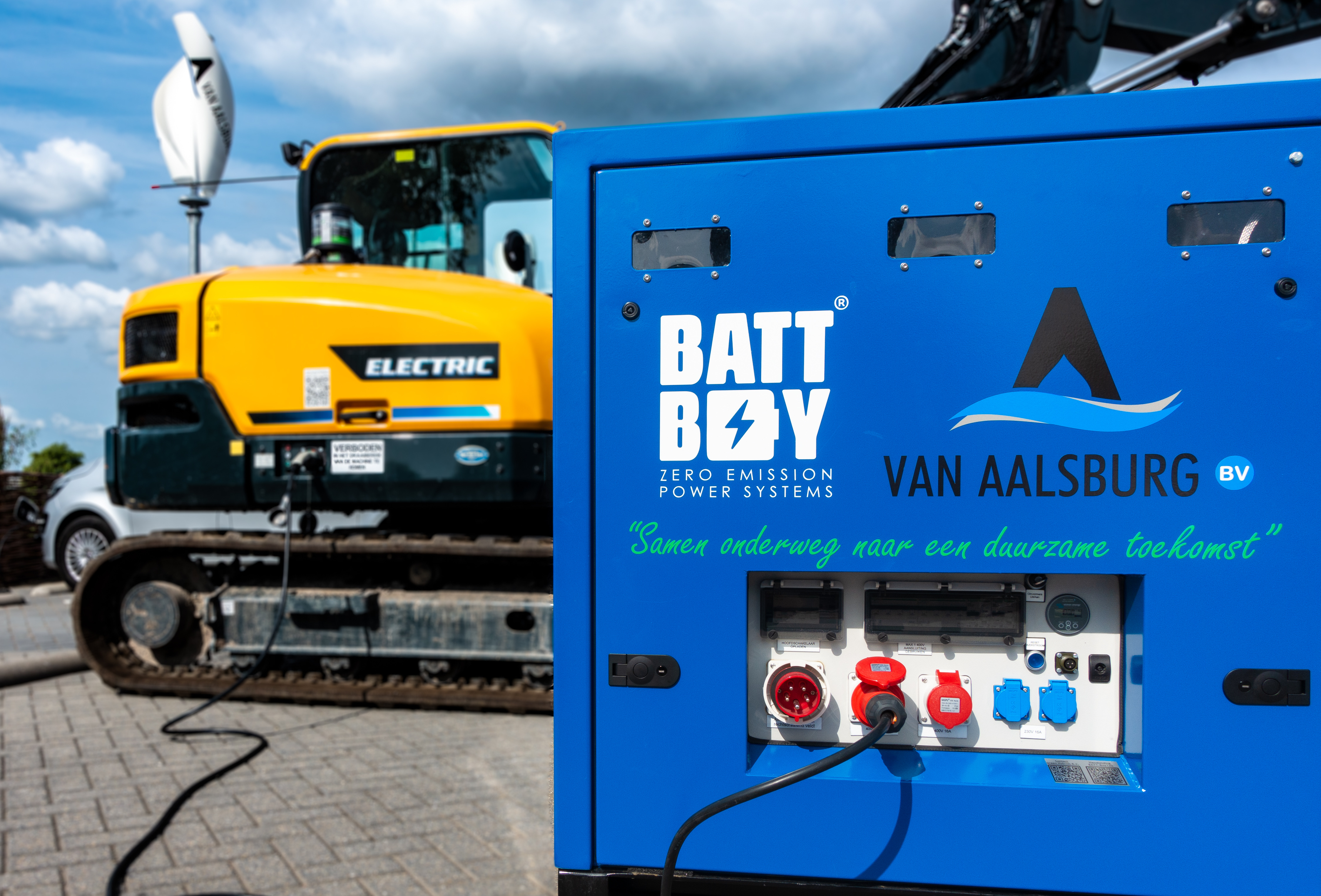 Emissievrije bouwplaats